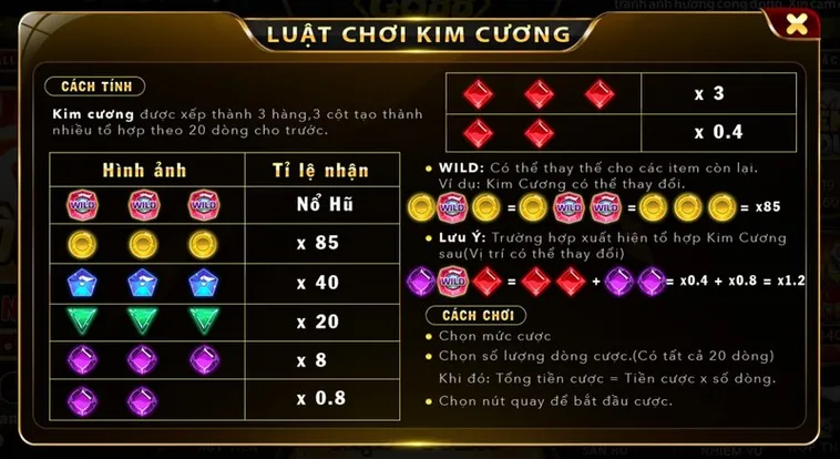 Khám Phá Trò Chơi Nổ Hũ Kim Cương Tại WIN55: Đánh Giá Chi Tiết